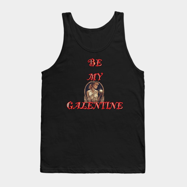 Galentines day retro golfer Tank Top by sailorsam1805